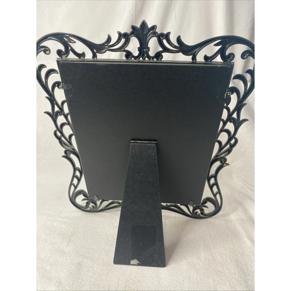 8 X 10 Scroll Design Pewter Picture Frame.